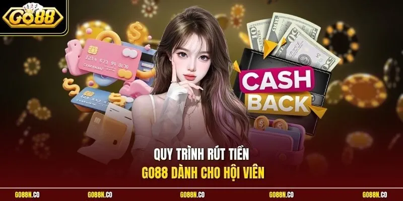 Quy trình rút tiền GO88 dành cho hội viên