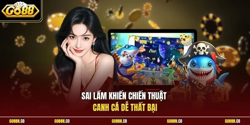 Sai lầm khiến chiến thuật canh cá dễ thất bại